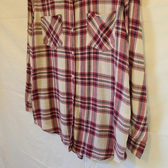 Lucky Brand Flowy Button Down - Large - Picture 7 of 9
